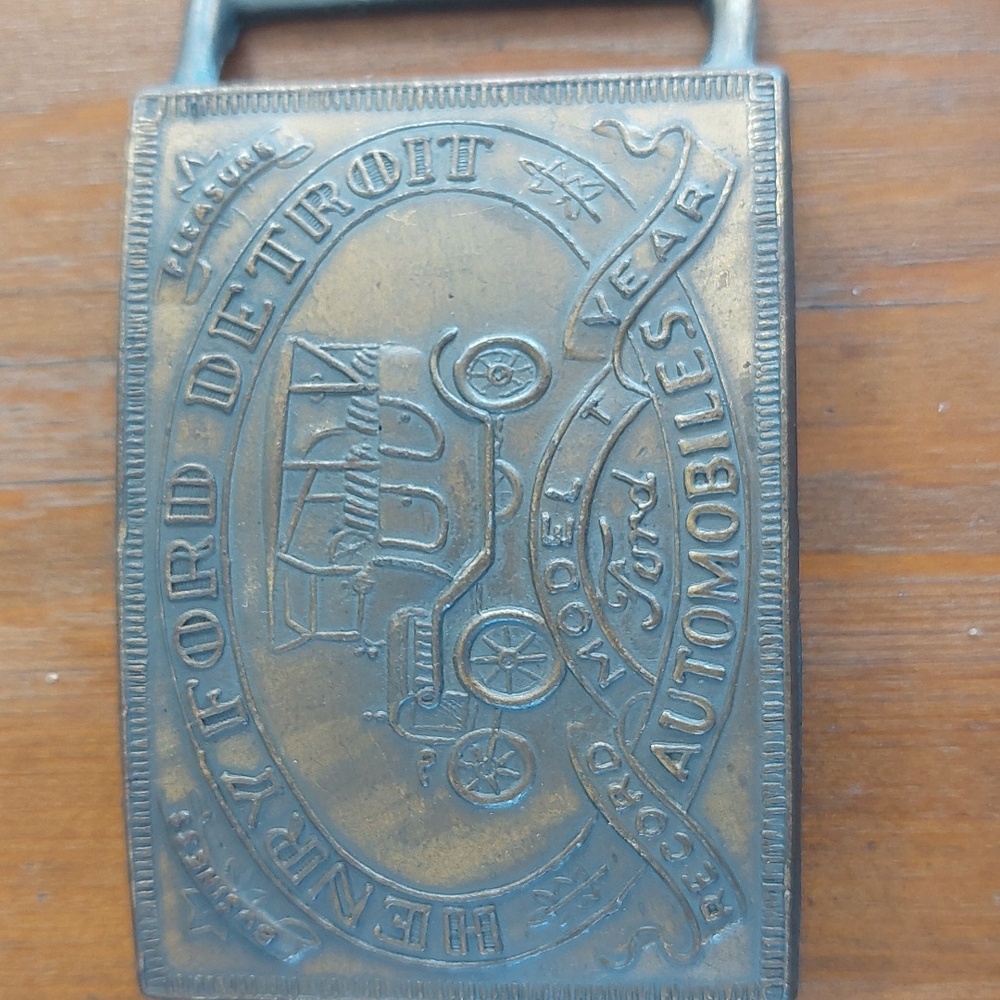Henry ford belt buckle